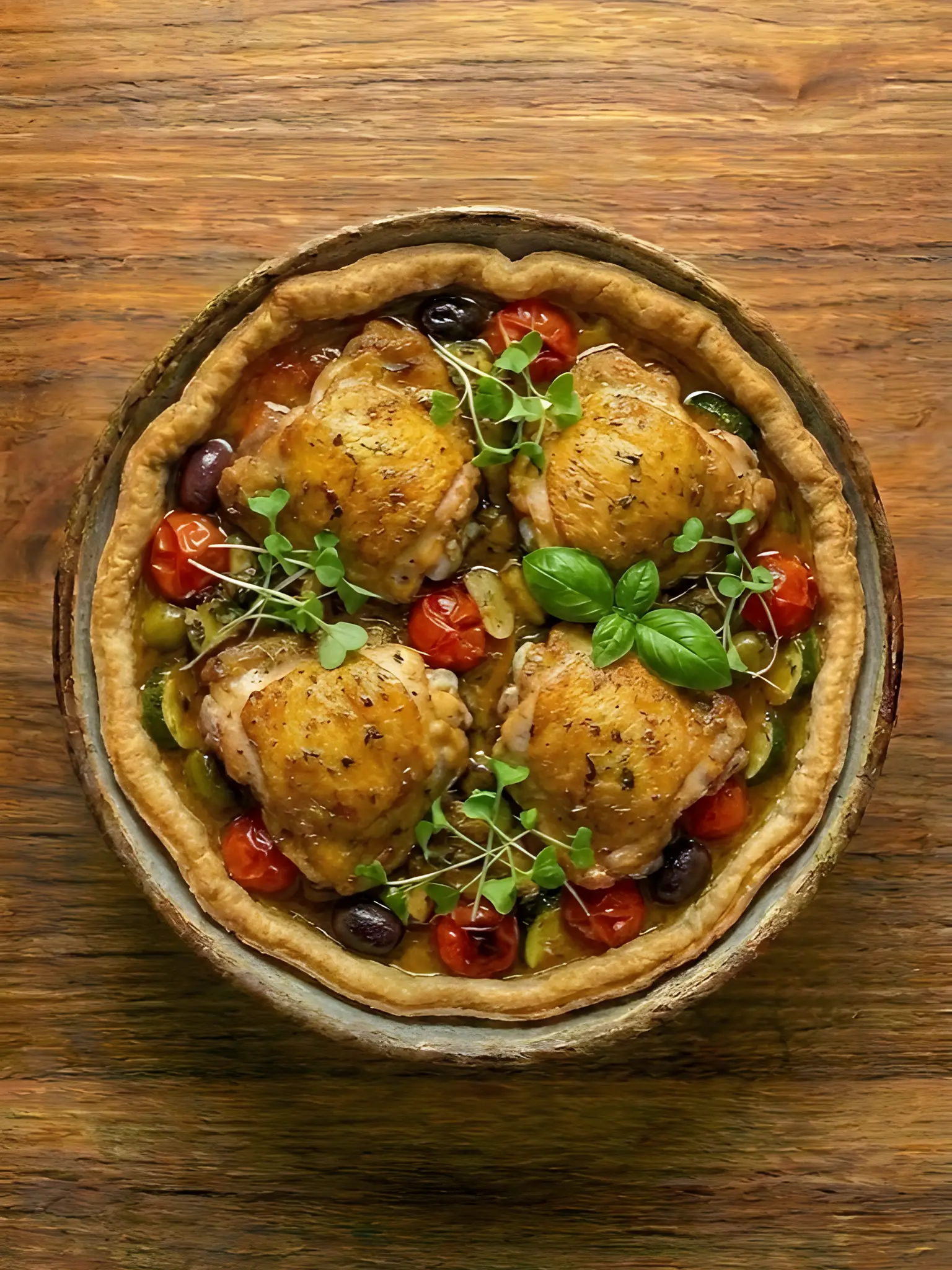 Muslos de Pollo a la Provenzal