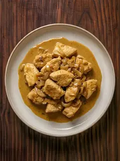 Pechuga de pavo al curry
