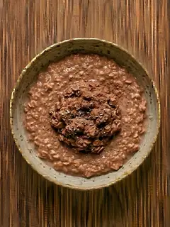 Avena remojada (overnight oats) con cacao