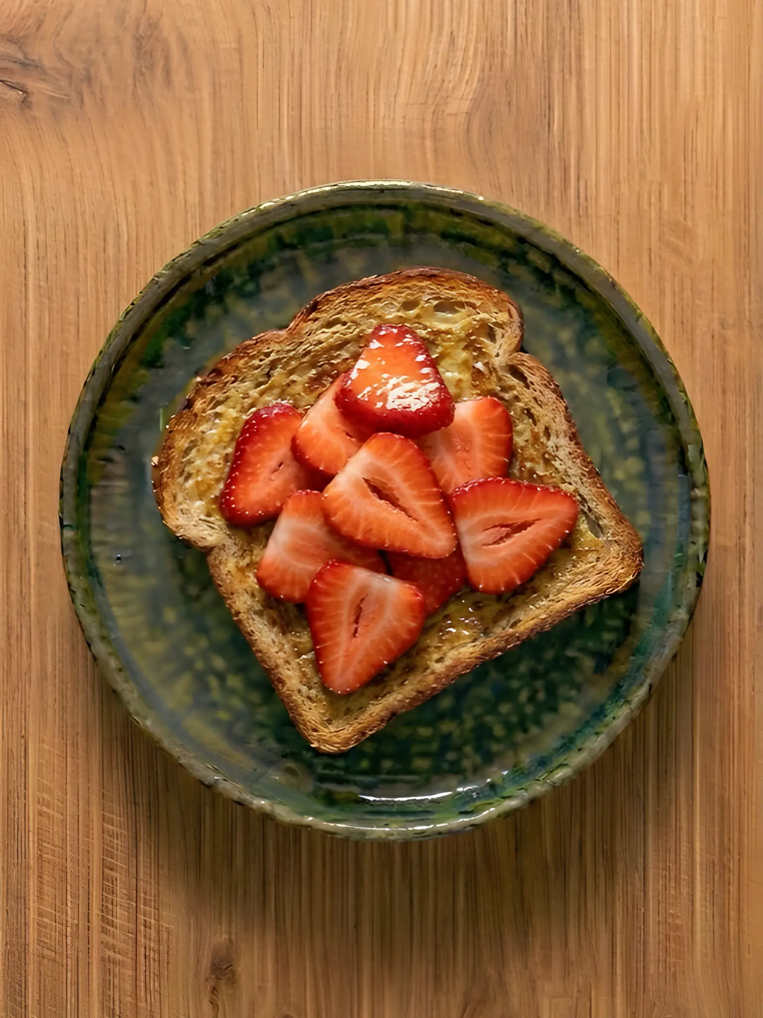 Tostadas francesas con fresas