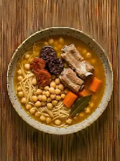 Caldo de Cocido Madrileño