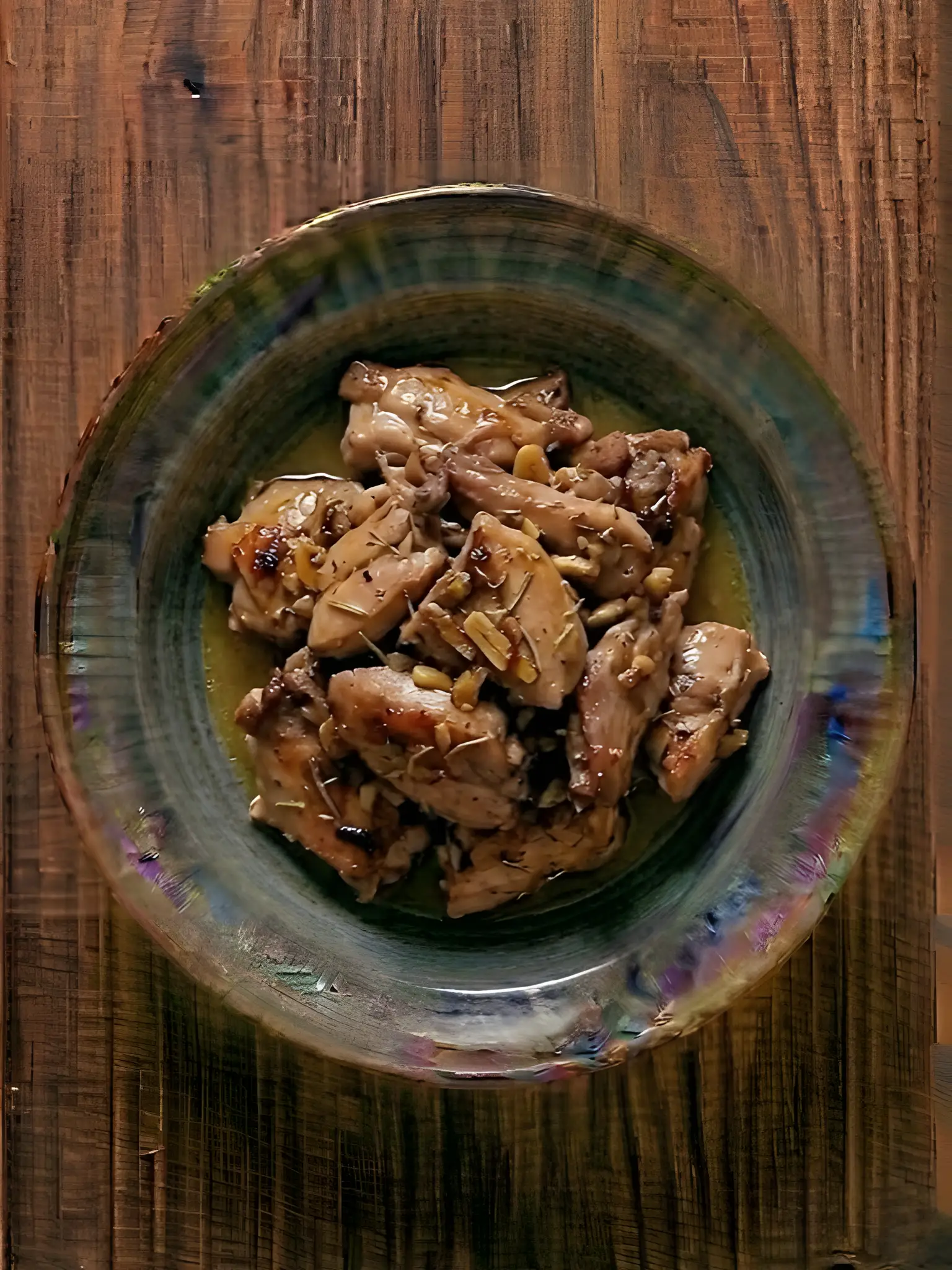 Conejo al ajillo