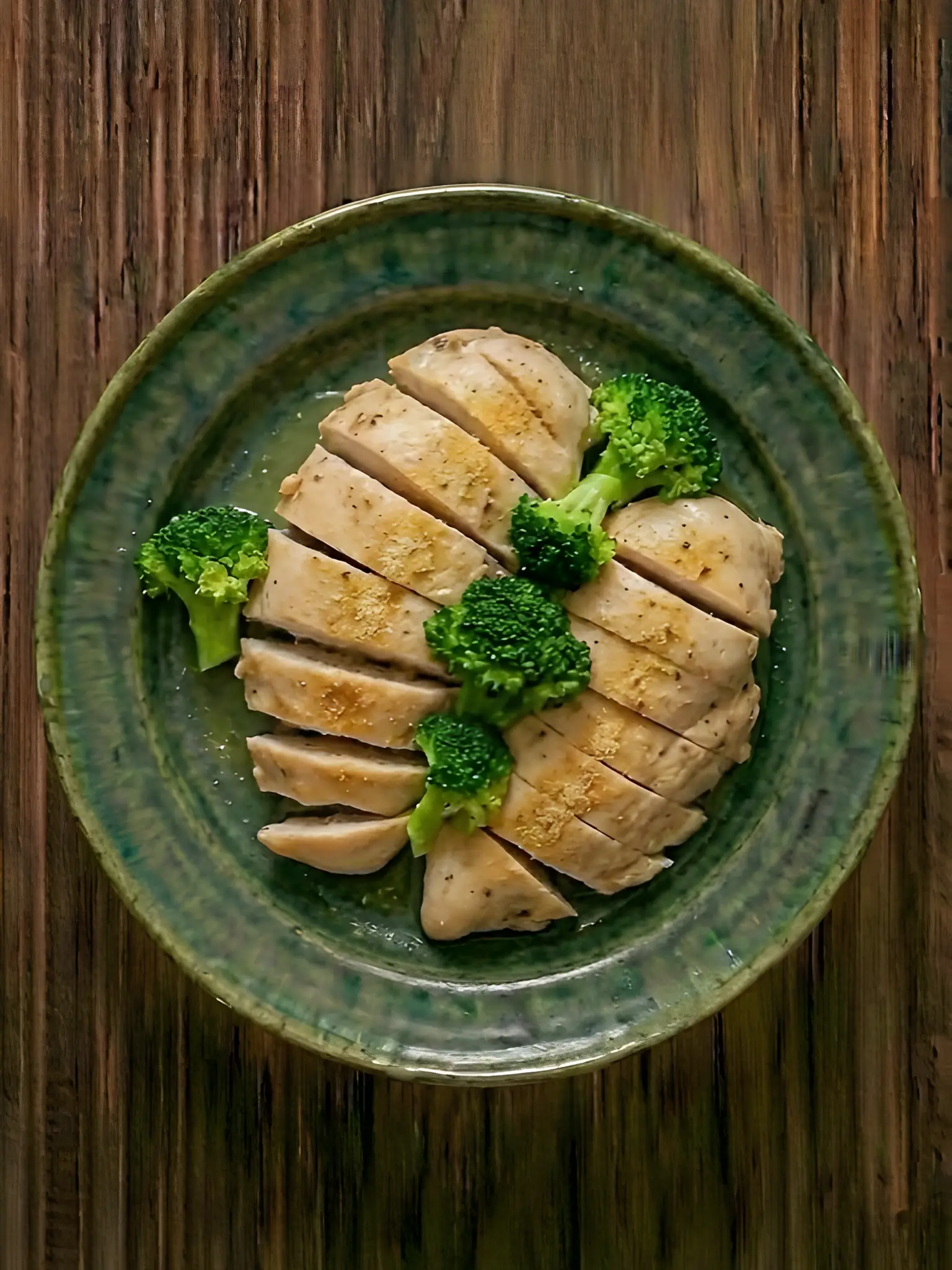 Pechuga de pollo con verduras al microondas